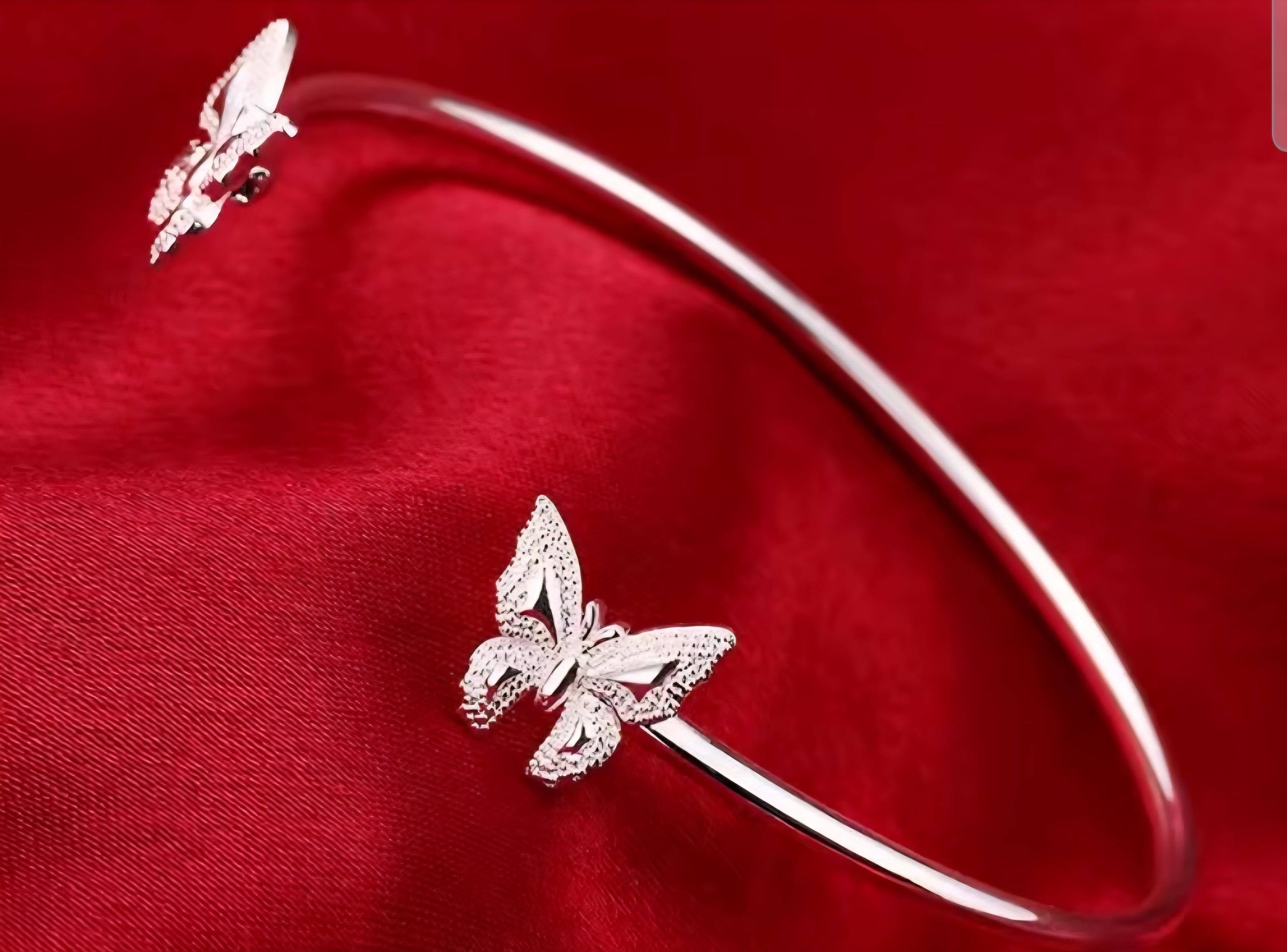 Butterfly Bracelet Sterling Silver